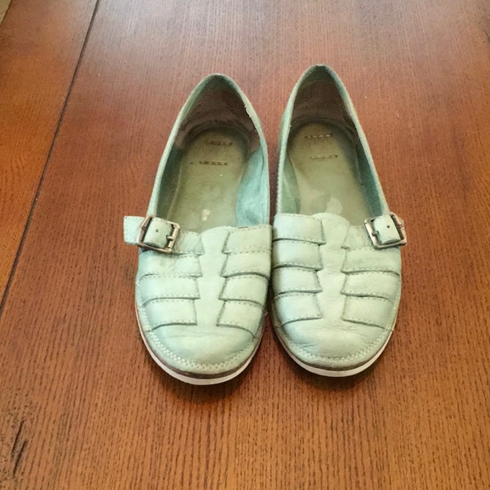 FRYE Milly Fisherman Nubuck Leather GUC
